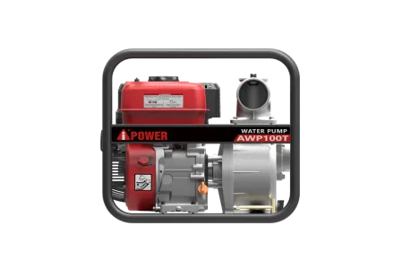 Бензиновая мотопомпа для грязной воды A-iPower AWP100T