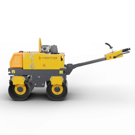 Виброкаток ручной двухвальцовый Vektor VRDR-800