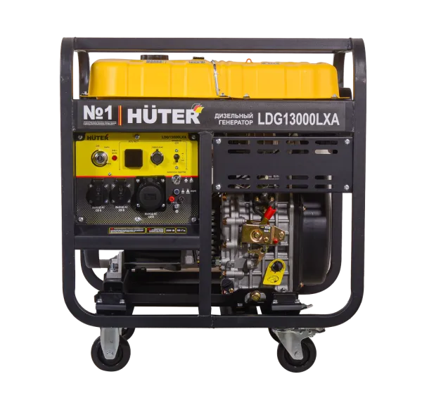 Электрогенератор дизельный LDG 13000LXА Huter