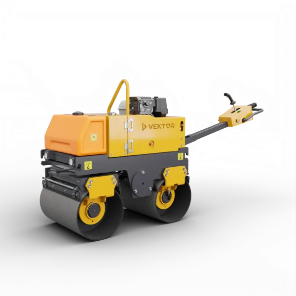 Виброкаток ручной двухвальцовый Vektor VRDR-800D