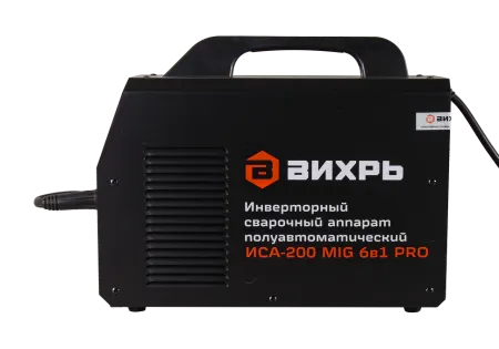 Сварочный полуавтомат ИСА-200 MIG 6в1 PRO Вихрь