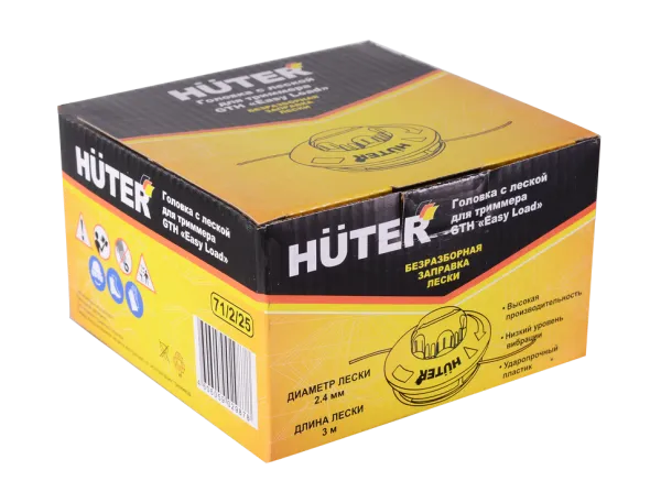 Головка с леской GTH "Easy Load" для Huter GGT, GET-1200, GET-1500, GET-1700