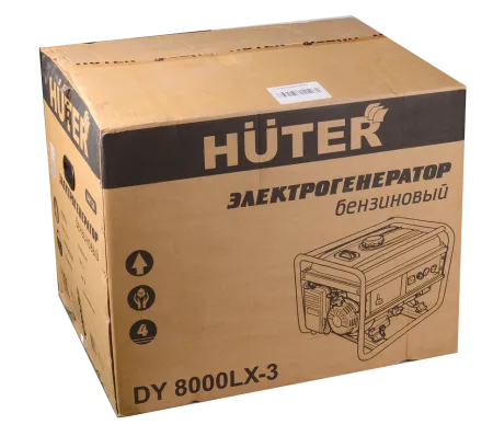 Портативный бензогенератор Huter DY8000LX-3
