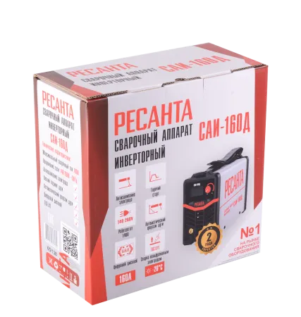 Сварочный аппарат инверторный Ресанта САИ-160Д