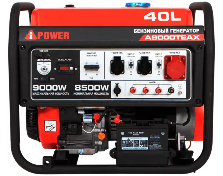 Портативный бензиновый генератор A-iPower A9000TEAX
