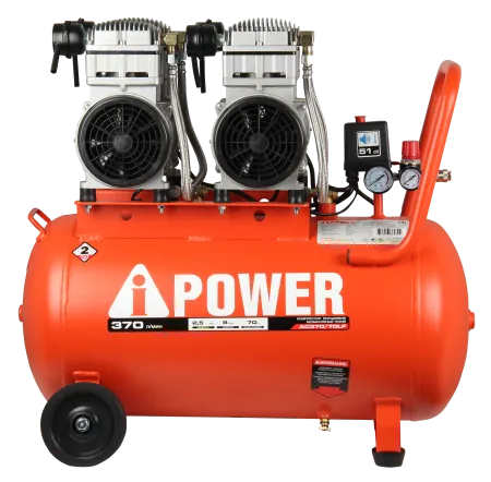 Компрессор поршневой безмасляный AC370/70LF