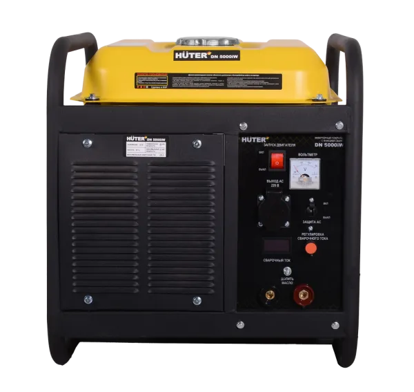 Электрогенератор инверторный Huter DN 5000iW (с функцией сварки)