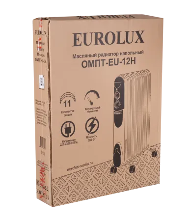 Масляный радиатор Eurolux ОМПТ-EU-12Н