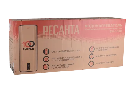 Водонагреватель накопительный ВН-100В Ресанта