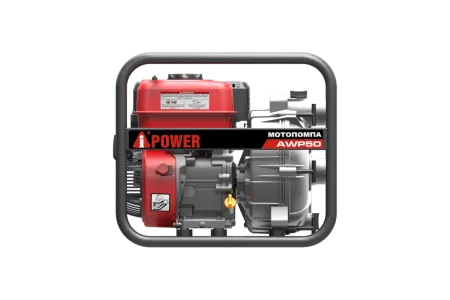 Бензиновая мотопомпа для чистой воды A-iPower AWP50