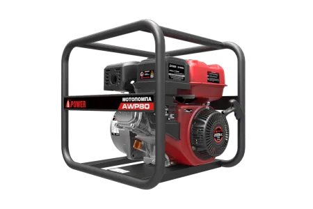 Бензиновая мотопомпа для чистой воды A-iPower AWP80