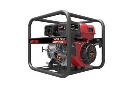 Бензиновая мотопомпа для грязной воды A-iPower AWP50T