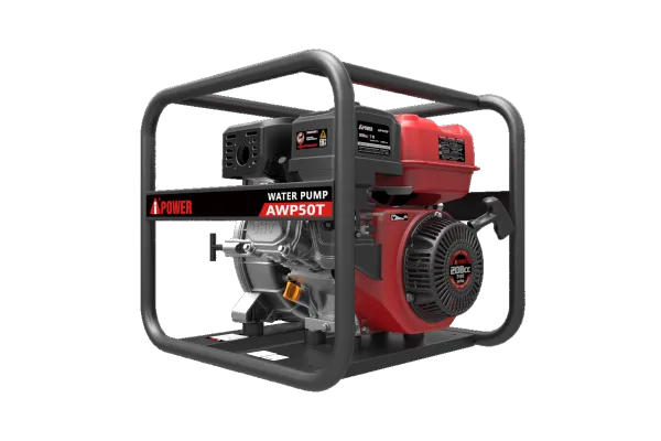 Бензиновая мотопомпа для грязной воды A-iPower AWP50T
