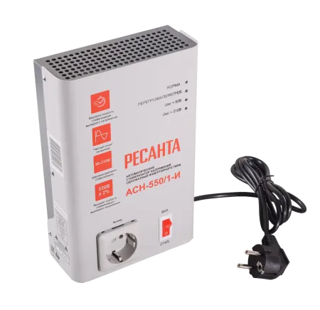 Стабилизатор напряжения АСН-550/1-И Ресанта