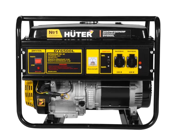Портативный бензогенератор Huter DY6500L
