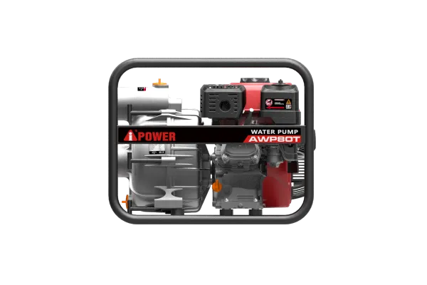Бензиновая мотопомпа для грязной воды A-iPower AWP80Т