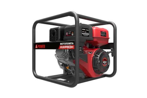 Бензиновая мотопомпа высоконапорная A-iPower AWP80H
