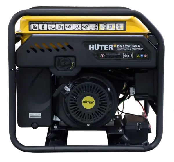 Инверторный генератор Huter DN12500iXA (электростартер)