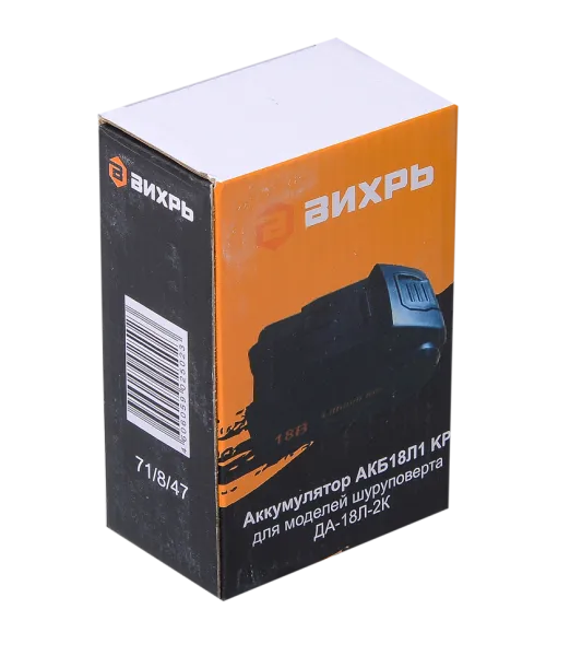 Аккумулятор для Вихрь ДА-18Л-2К (АКБ18Л1 KP (KPV))