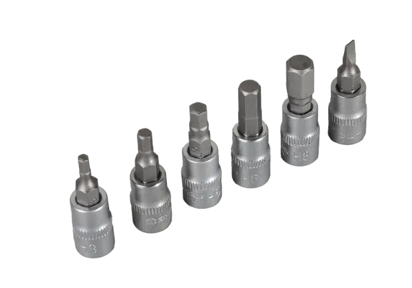 Набор инструментов, 1/4" , CrV, пластиковый кейс 29 предм Вихрь