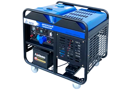 Дизель генератор TSS SDG 14000EHA в кожухе 1700