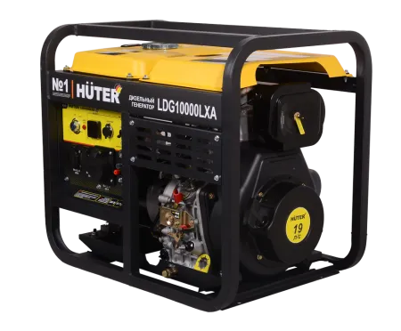 Электрогенератор дизельный LDG 10000LXА Huter