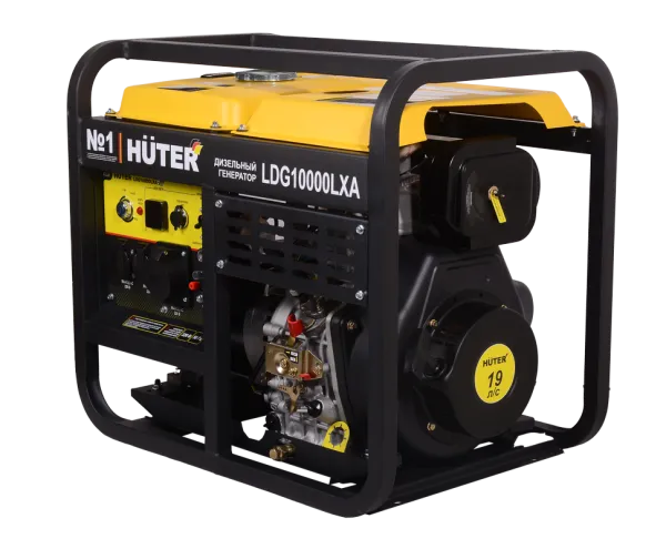 Электрогенератор дизельный LDG 10000LXА Huter