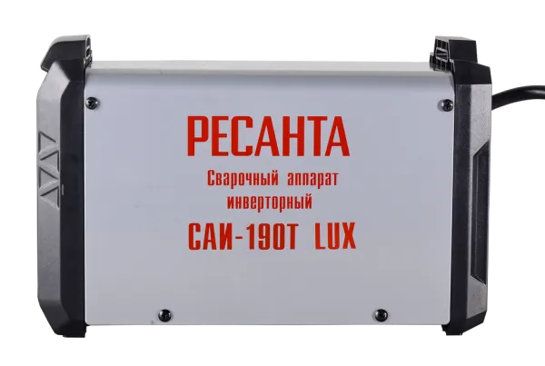 Сварочный аппарат инверторный Ресанта САИ-190Т LUX
