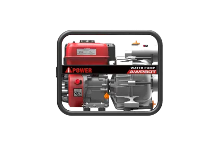 Бензиновая мотопомпа для грязной воды A-iPower AWP80Т