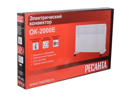 Конвектор РЕСАНТА ОК-2000Е