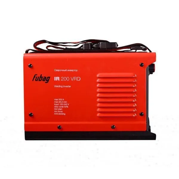FUBAG Сварочный инвертор IR 200 V.R.D. + Маска сварщика Хамелеон IR 11N S в ПОДАРОК