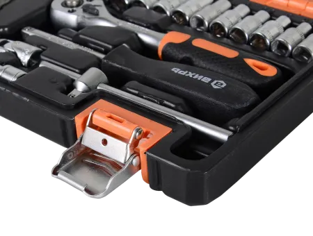 Набор инструментов, 1/4" , CrV, пластиковый кейс 29 предм Вихрь