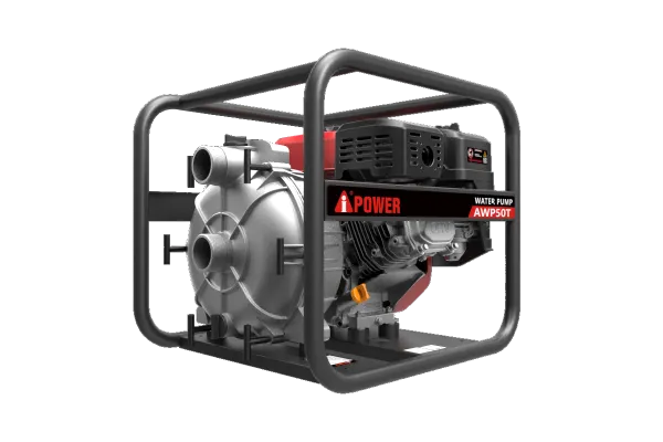 Бензиновая мотопомпа для грязной воды A-iPower AWP50T