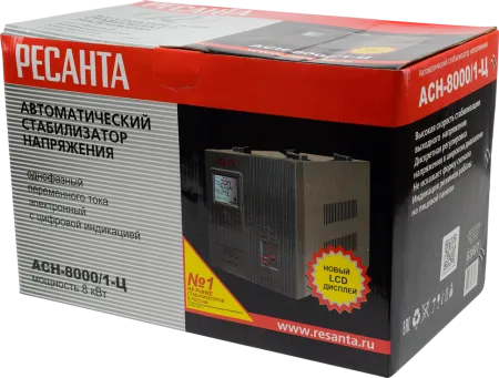 Стабилизатор напряжения РЕСАНТА АСН-8000/1-Ц