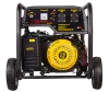 Портативный бензогенератор Huter DY6500LX с колесами