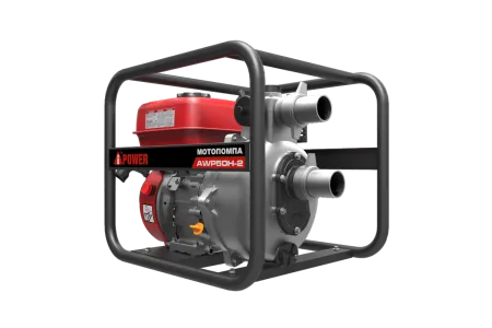 Бензиновая мотопомпа высоконапорная A-iPower AWP50H-2
