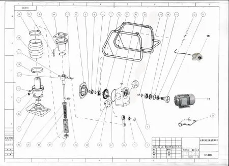 Вибротрамбовка электрическая TSS HCD80G (220В)