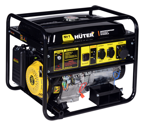 Портативный бензогенератор Huter DY9500LX