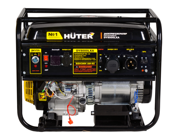 Портативный бензогенератор Huter DY8000LXA