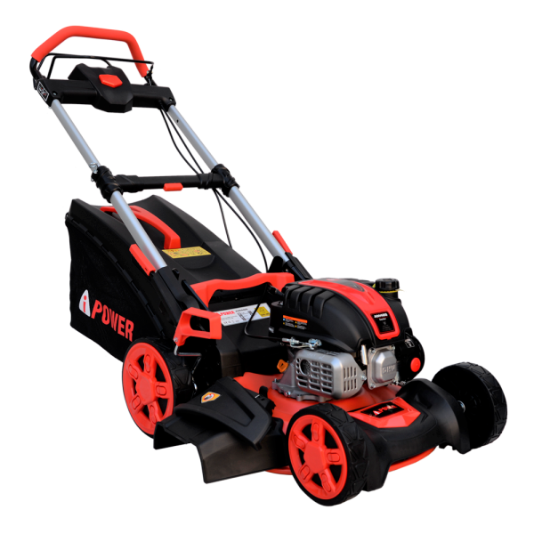 Складная газонокосилка бензиновая самоходная A-iPower AM48S