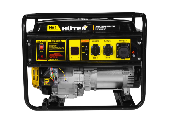 Портативный бензогенератор Huter DY9500L